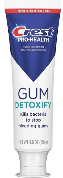 Crest Pro-Health Gum Detoxify Deep Clean Toothpaste 4.8 oz - Anticavity, Fluoride