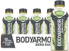 BODYARMOR ZERO Sugar Lemon Lime Sports Drink, Sugar Free, 12 Pack, 16 fl oz