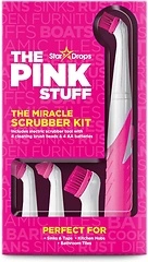 The Pink Stuff - Stardrops - The Miracle Scrubber Kit - 4 Cleaning Brush Heads
