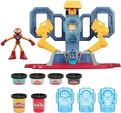 Play-Doh Marvel Iron Man Armor Maker Lab Playset with Lights and Sounds