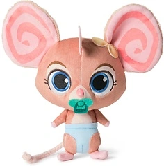 Vida the Vet Baby Mouse Plush Toy, 8-Inch Stuffed Animal with Super-Soft Fur
