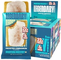 Legendary Foods 22g Protein Pastry - High Protein Breakfast & Meal Replacement Bar