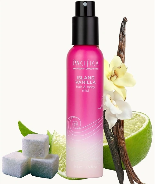 Pacifica Hair Mist Perfume & Full Body Spray for Women, Island Vanilla, 5 oz