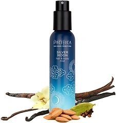 Pacifica Silver Moon Hair Mist Perfume & Body Spray for Women, 5 oz
