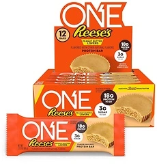ONE Protein Bars, Reese's Peanut Butter Lovers, 18g Protein, 12 Bars