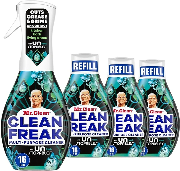 Mr. Clean Clean Freak Multi Surface Cleaning Spray, Fresh Scent, 64 fl oz