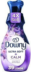Downy Ultra Soft Fabric Softener, Calm, Lavender and Vanilla Bean, 26 fl oz