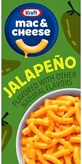 Kraft Jalapeno Flavored Mac & Cheese Dinner, 7.25 oz Box