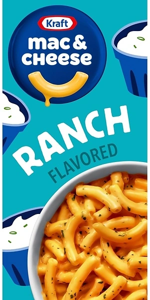 Kraft Ranch Flavored Mac & Cheese Macaroni and Cheese Dinner, 7.25 oz Box
