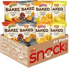 Frito-Lay Baked Variety Pack, 0.875 Ounce Snack Bags (Pack of 21)