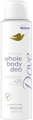 Dove Aluminum-Free Coconut Vanilla Deodorant Spray, 4 oz, 72h Odor Control