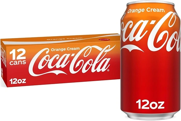 Coke Orange Cream 12oz 12pk