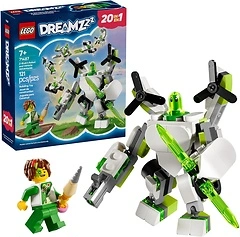 LEGO DREAMZzz Z-Blob's Robot and Vehicle Adventures Building Kit, 19 Rebuild Options