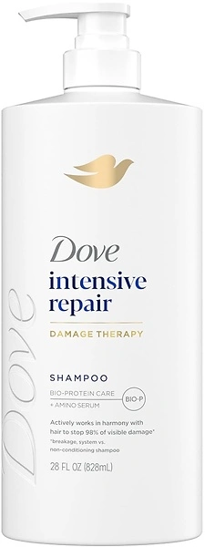Dove Shampoo Intensive Repair for Damaged Hair with Bio-Protein Care, 28 Fl Oz