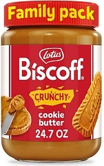 Lotus Biscoff Cookie Butter Spread, Crunchy, non GMO + Vegan, 24.7oz