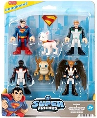 Fisher-Price Imaginext Superman Action Figure Multipack, 6 Characters, 3-inch