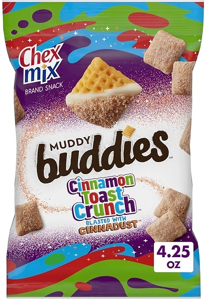 Chex Mix Muddy Buddies Cinnamon Toast Crunch Snack Mix, 4.25 OZ