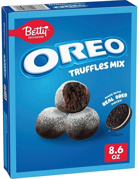 Betty Exclusives OREO Truffles Mix, Made with Real OREO Cookie Pieces, 8.6 oz