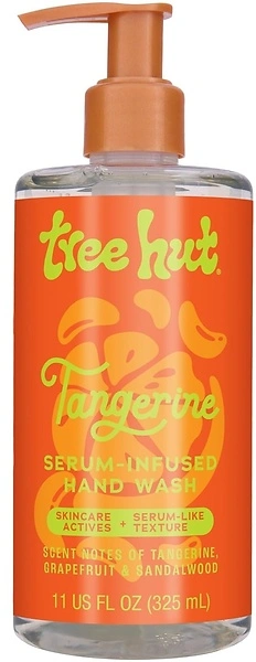 Tree Hut Tangerine Serum Infused Hand Wash, 11 fl oz, Nourish & Hydrate Hands