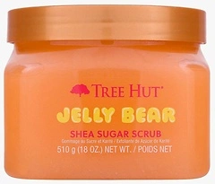 Tree Hut Jelly Bear Shea Sugar Scrub, Exfoliating & Moisturizing, 18 oz