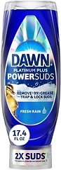 Dawn Platinum Plus PowerSuds Liquid Dish Soap, 17.4 oz. EZ-Squeeze Bottle
