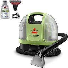 BISSELL Little Green Mini Cordless Portable Carpet and Upholstery Cleaner, 4015
