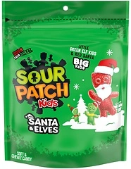 SOUR PATCH KIDS Santa & Elves Soft & Chewy Holiday Candy, 9.8 oz