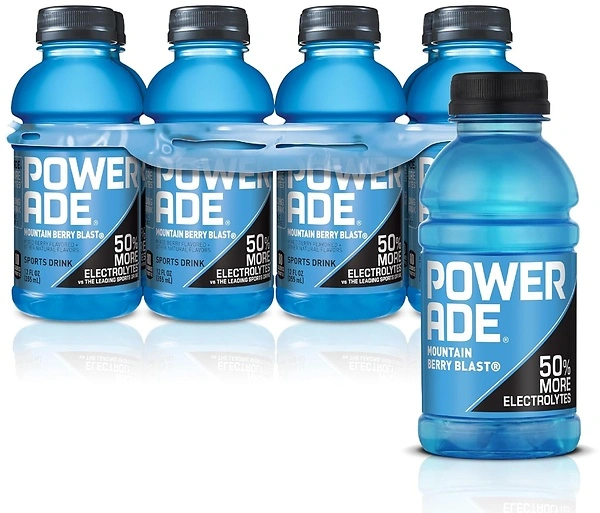 POWERADE Mountain Berry Blast Bottles, 12 fl oz, 8 Pack