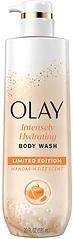 Olay Body Wash for Women, Hydrating, Pro-Hyaluronic Acid, Mandarin Summer Fizz, 20 fl oz