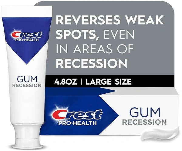 Crest Pro-Health Gum Recession Toothpaste 4.6 oz - Anticavity, Antibacterial