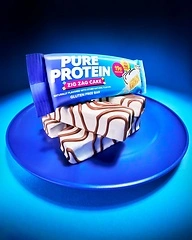 Pure Protein Zig Zag Cake Protein Bars – 19g Protein, 3g Sugar, 4 Count