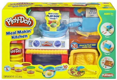 barbie play doh cooking