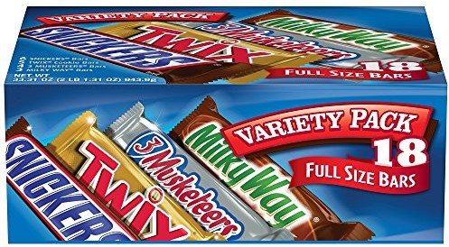 box of candy bars