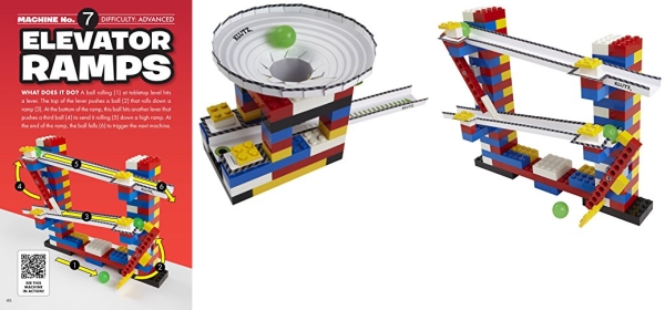 klutz lego chain reactions science & building kit