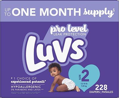 228 luvs diapers
