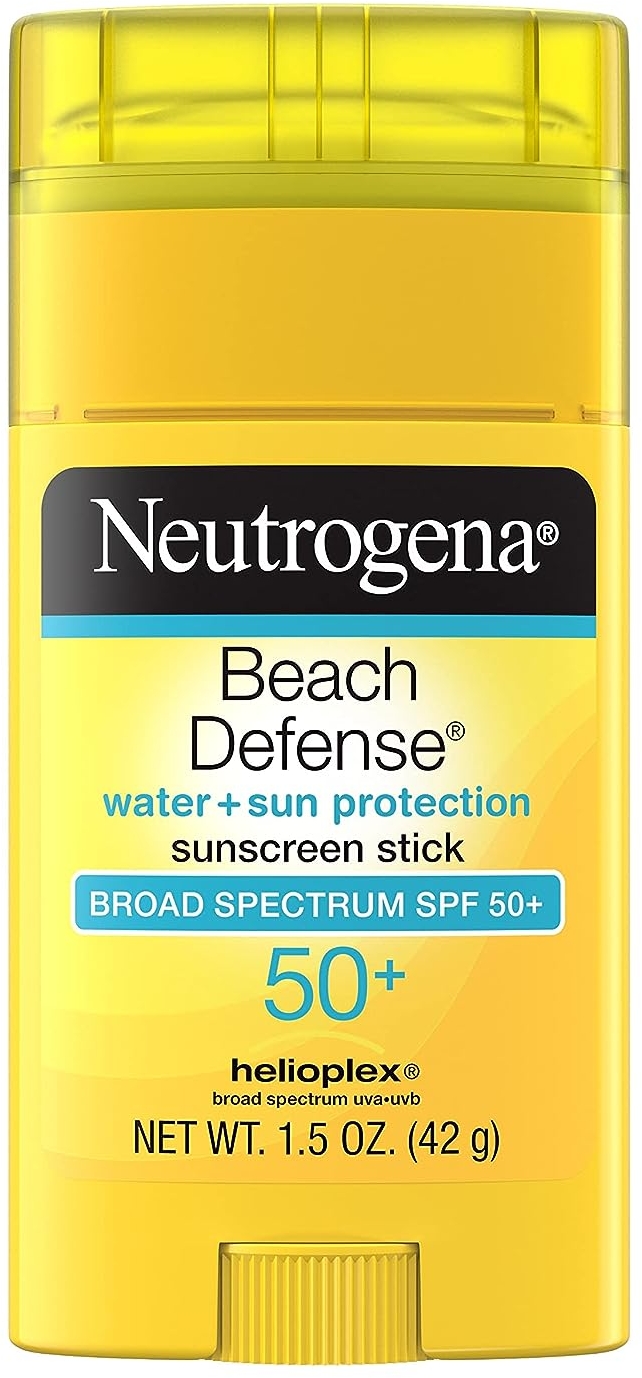 Neutrogena Beach Defense Water Resistant Sunscreen Stick With Broad Spectrum Spf 50 Face