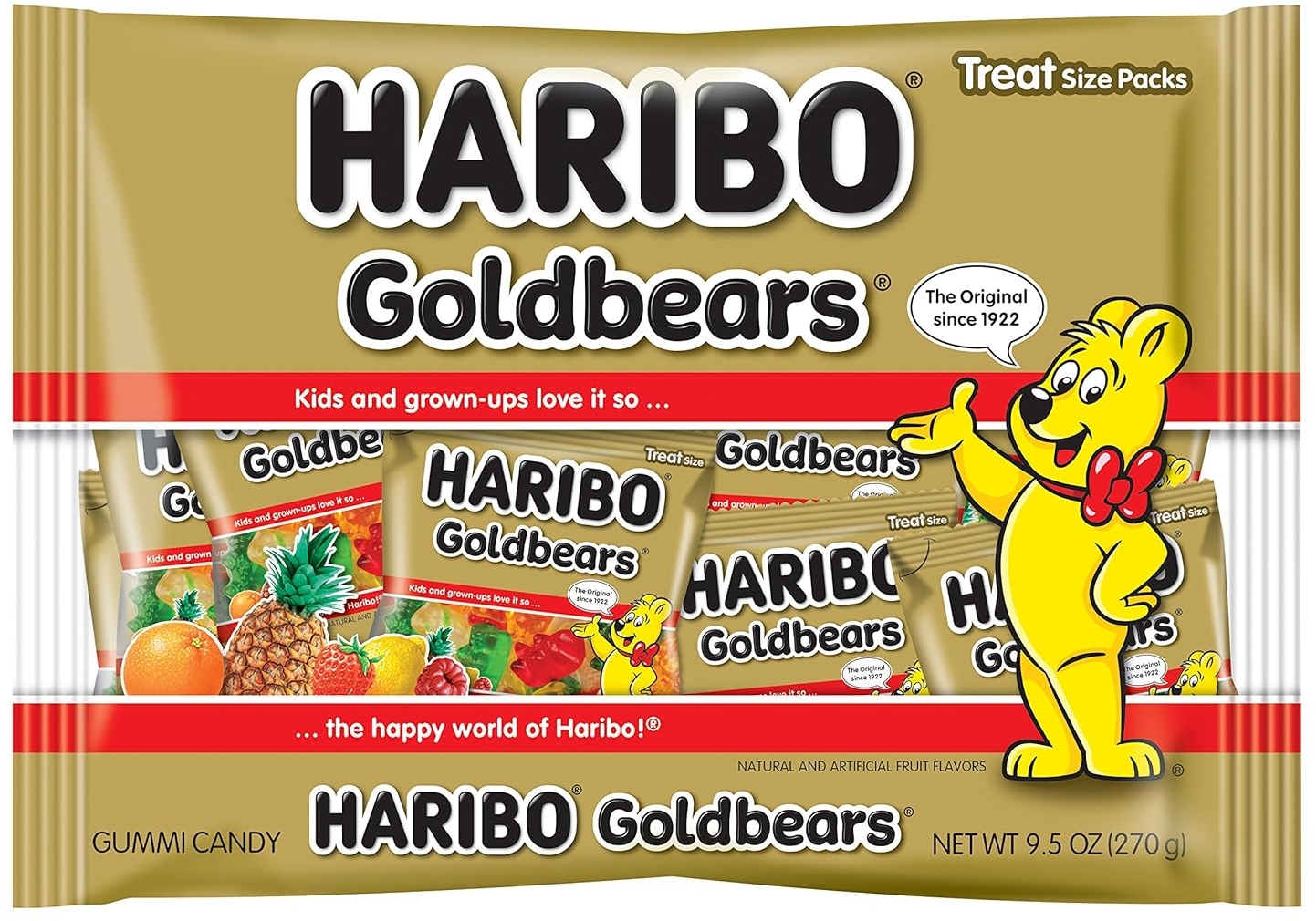 Amazon Deal On HARIBO Gummi Candy, Original Goldbears, 9.5 Oz ...